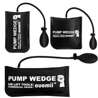 Imagem de Bomba de saco de cunha de ar, pacote com 3 ferramentas de bolsa de ar inflável comercial, kit de nivelamento profissional e ferramenta de alinhamento, ferramenta de airbag para uma variedade de