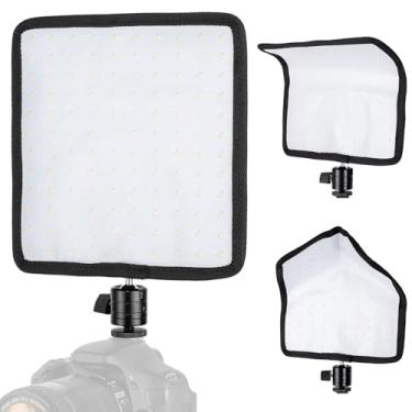 Imagem de Fomito Kit de painel de luz LED flexível dobrável Falconeyes RX-8T 5600K CRI95 Lâmpada de câmera à prova de respingos para iluminação de fotografia de estúdio de vídeo