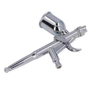 Imagem de Akozon Mini Kit Portátil Versátil de Pistola de Pintura a Ar para Decoração de Bolos, Coloração de Moldes e Diversas Aplicações Artísticas
