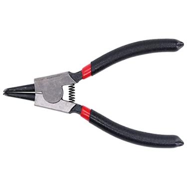 Imagem de Akozon Alicate de Anel de Pressão 5 Polegadas, Borracha de Aço Carbono, Ferramenta de Anel Tratado Termicamente para Instalação e Remoção de de Retenção