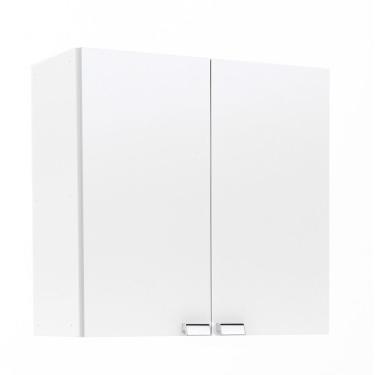 Imagem de Armário Aéreo Multiuso 2 Portas Para Cozinha área Gourmet Escritório área De Churrasco Carol Branco