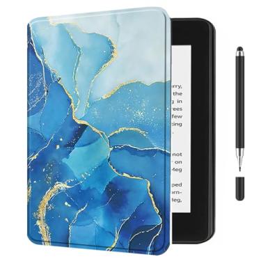 Imagem de Akacy Capa com padrão pintado para Amazon Kindle geração 8ª (versão 2016), modelos SY69JL. fina e leve, à prova d'água (32)
