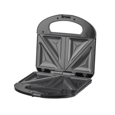 Imagem de Fxzqgnh Máquina de Waffle, 750 W, Cozimento Uniforme, Sanduicheira Multiuso com Superfície Antiaderente, para Café, Cozinha Doméstica, Style C