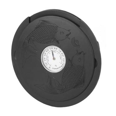 Imagem de SPYMINNPOO Umidificador de Soundhole de Guitarra Acústica Com Higrômetro Evitando Danos para Entusiastas de Música Folk Material: ABS (Preto)