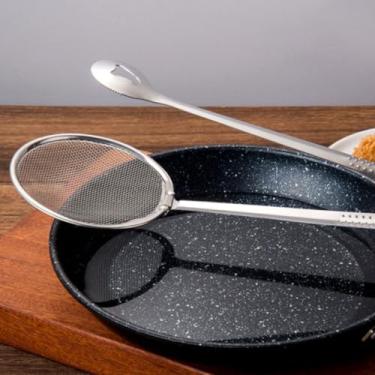 Imagem de Escumadeira de Fritura em Inox Pegador Escorredor Para Óleo