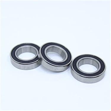 Imagem de 10 peças S16001-2RS Rolamento 12 x 28 x 7 mm aço inoxidável selado duplo S16001 RS rolamentos de esferas S16001 2RS 16001RS 7000101