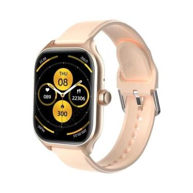 Imagem de Smartwatch Com Chamada Bluetooth Tela 1AMOLED 100 Modos De Esporte Mon