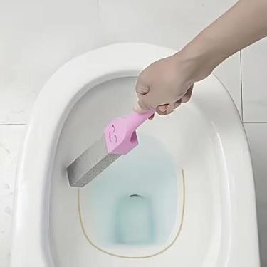 Imagem de Escova de vaso sanitário de cabo longo, escova sem saída para banheiro, banheiro, piscina, limpeza de casa