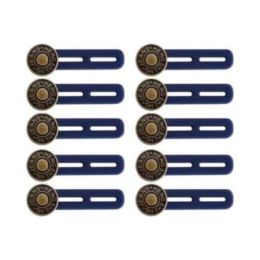 Imagem de Extensor De Cinto De Metal Ajustável Para Calças Jeans, 1-10 Peças, Ex
