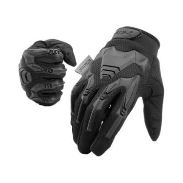 Imagem de Luvas Táticas Masculinas Com Tela Sensível Ao Toque, Antiderrapantes E