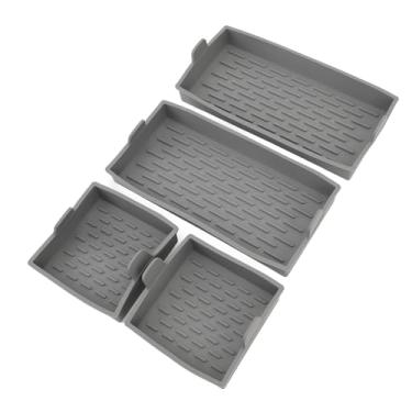 Imagem de Conjunto de Assadeiras de Bolo de Silicone de 4 Unidades - Profissional de Alta Temperatura, Revestimento Sem S, Ideal para Assar, Brownies e Muito Mais