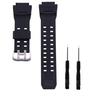 Imagem de Czjiaqh Pulseira de relógio masculina de resina compatível com Casio G Shock 10455201 GW9400 GW-9300 G-9200 para esportes ao ar livre à prova d'água de borracha acessórios femininos