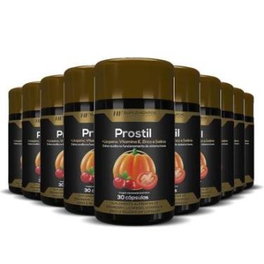 Imagem de 10X PROSTIL OLEO SEMENTE DE ABOBORA 30CAPS HF SUPLEMENTOS-Unissex