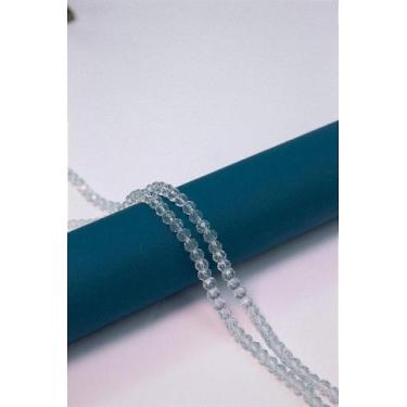 Imagem de Fio Cristal 6mm Vidro Facetado - Fio de Cristais Coloridos para Joias 