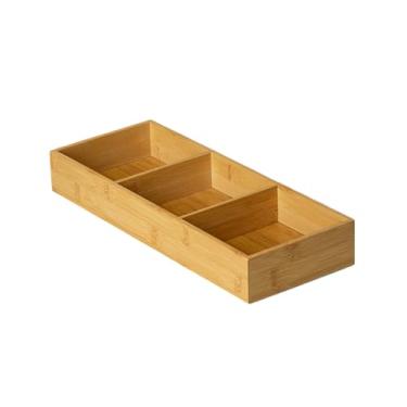 Imagem de ORGANIZADOR DE BAMBU C/DIVISÓRIAS