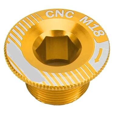 Imagem de Parafuso de manivela de bicicleta de liga de alumínio, corte CNC, anticorrosão, resistente ao desgaste, leve, peça única oca, compatível com pedaleira FC-4500, FC-5600 e mais