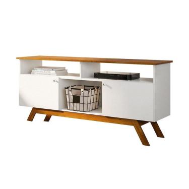 Imagem de Rack Amsterdã II Branco/Nature - Tebarrot