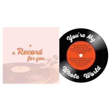 Imagem de ARTIZZONNI Cartão de aniversário romântico para ela ou ele | Cartão de mensagem de amor | Presente de Dia dos Namorados para esposa, marido, namorada ou namorado | Um cartão para você para qualquer