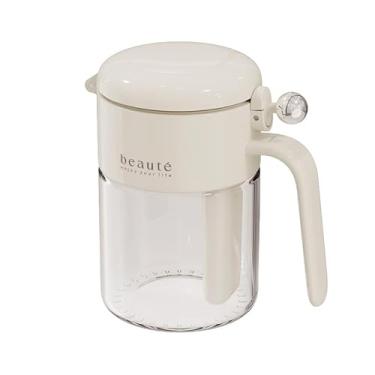 Imagem de Pote selado de tempero de vidro à prova de umidade com colher de cozinha