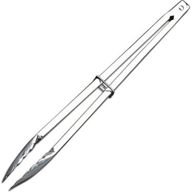 Imagem de Pegador Universal Inox Brinox Churrasco Carne Cozinha 39,5cm