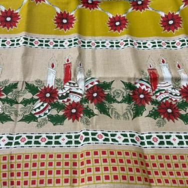 Imagem de Toalha de Mesa de Linhão Elegante e Durável - 4 6 ou 8 Lugares Tecido Sofisticado e Resistente (Natal 2,8 Lugares)