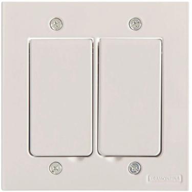 Imagem de Tampa 2 Posto 4x4 Modular Cinza - 56121153 - Tramontina Tampa 2 Posto 4x4 P- Piso Modular Cinza - 56121153 - Tramontina