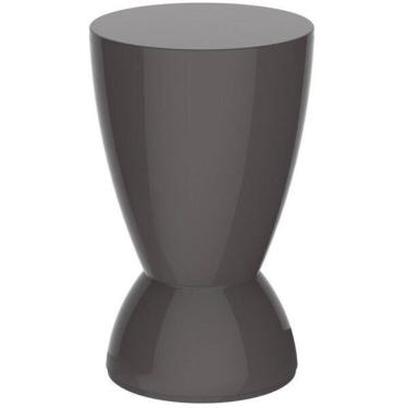 Imagem de Banqueta Argo Im In área Externa E Interna Polipropileno Cinza Mushroom 54,7 Cm (altura)