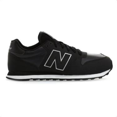 Imagem de Tênis New Balance 500V2 Preto - Masculino, 40, Preto