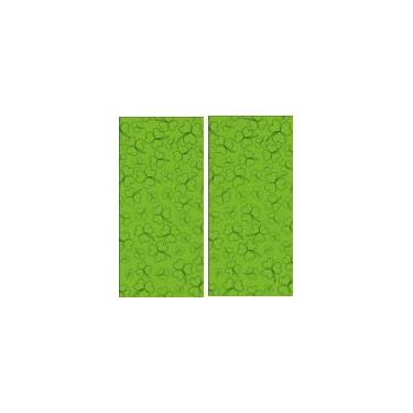 Imagem de Pacote com 2 toalhas de mão do dia de São Patrício trevo verde melodia 100% algodão macio absorvente conjunto de toalhas de banheiro decorativas para cozinha, banho, piscina, academia, 35 x 74 cm