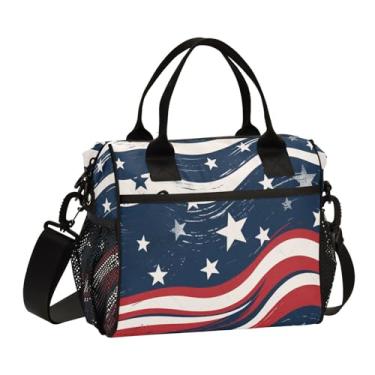 Imagem de Lancheira americana isolada para adultos, pequenas bolsas isoladas, lancheira para mulheres, P
