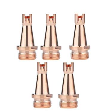 Imagem de Kit de bocal de soldador a laser M16, CQWY, 5 peças, bocais de cobre com tubo de escala para pistola de solda a laser portátil, cabeça de soldador a laser, máquina a laser, alimentação de fio (ES-12)