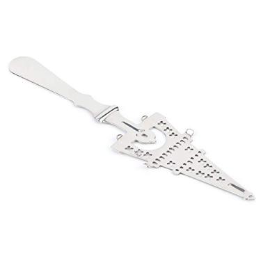 Imagem de GLOGLOW Colher de Absinto Em Aço Inoxidável 304, Filtro de Bebida Durável para Preparação Clássica de Absinto, Ideal para Utensílios de Mesa Em Bares de Coquetel (Colher de Torre de Ferro)