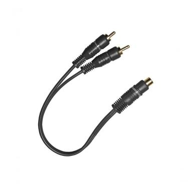 Imagem de Cabo áudio Tcw1 Rca Fêmea + 2 Rca Macho Com10 Peças