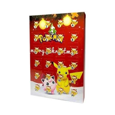 Imagem de Calendário Do Advento Pokémon Caixa Com Figuras De Ação Pikachu Chariz