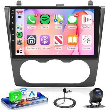 Imagem de Rádio estéreo automotivo 4 núcleos 4G + 64G Android 15 para Nissan Altima 2008-2012, Rimoody Wireless Carplay Andorid link espelho automático 22 cm INCELL tela sensível ao toque GPS WiFi Bluetooth 5.0