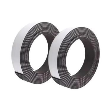 Imagem de Fita Magnética Autoadesiva Flexível 10/15mm Para Geladeira DIY Foto Pô