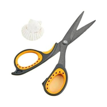 Imagem de Tesoura De Metal Afiada Com Revestimento De Teflon, Antiaderente E À P