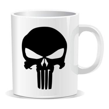 Imagem de Caneca Filmes Justiceiro Punisher Militar Caveira Policia - Alabama St
