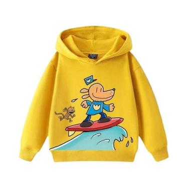 Imagem de Moletom Com Capuz DOGMAN Para Crianças, Roupas De Cão Detetive Com Est