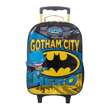 Imagem de MALA ESCOLAR G C/RODINHAS - DCSF BATMAN - EASY - 49358