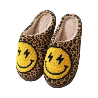 Imagem de Chinelos De Inverno Para Casal Em Plush Feminino, Macios, Quentes E An