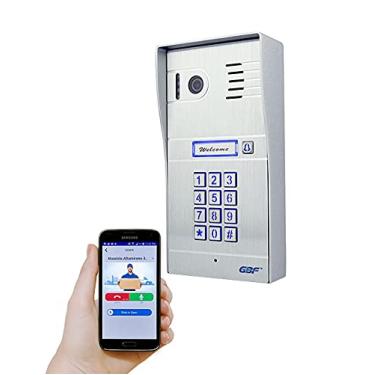 Imagem de GBF Sistema de intercomunicação sem fio para porta e campainha WiFi com um teclado inteligente (PL963PMPOE) – Câmera 1080P, POE integrado, controle duas travas remotamente, desbloqueio temporizado