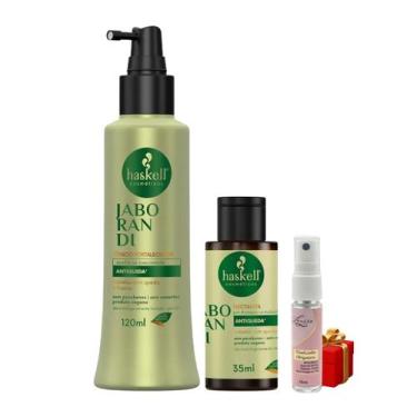Imagem de Kit Jaborandi Haskell 1 Nectavita 35ml 1 Tônico 120ml + Presente Lourr