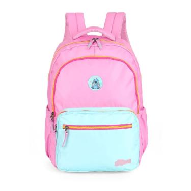 Imagem de Mochila De Costas Stitch Juvenil Escolar Passeio Meninas