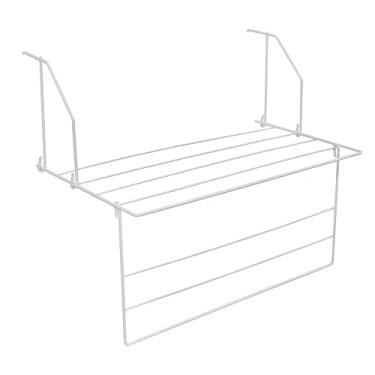 Imagem de Varal Portátil Balcony em Aço, Cor Branca, Maxeb.