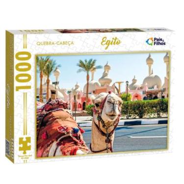 Imagem de Quebra-Cabeça 1000 peças Egito - Pais e Filhos - Pais & Filhos