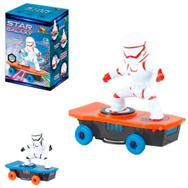 Imagem de Brinquedo Robô Espacial Radical com Skate - Art Brink