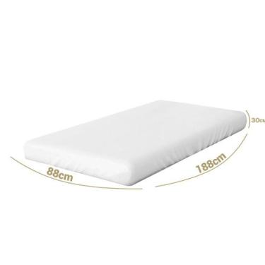 Imagem de Protetor De Colchão Solteiro Box Capa De Colchão Branco - Vida Pratika
