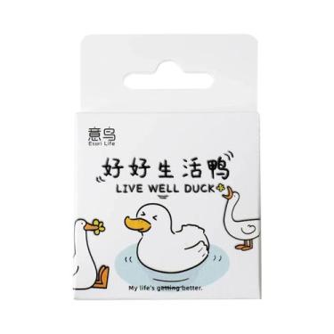 Imagem de 46 Adesivos Decorativos Autoadesivos Good Life Duck Para DIY, Papelari