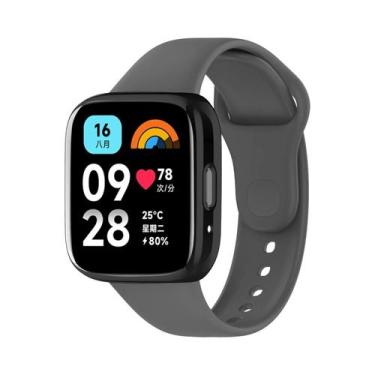 Imagem de Pulseira De Silicone Macia Para Redmi Watch 3 E Capa Protetora De Tela